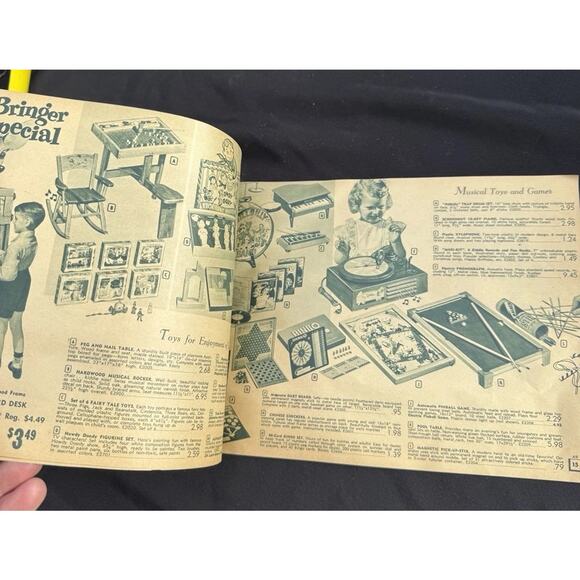 1950's Western Auto Christmas Toy Catalog -NOMA Lionel Trains Disney & More! T14 - Picture 5 of 10